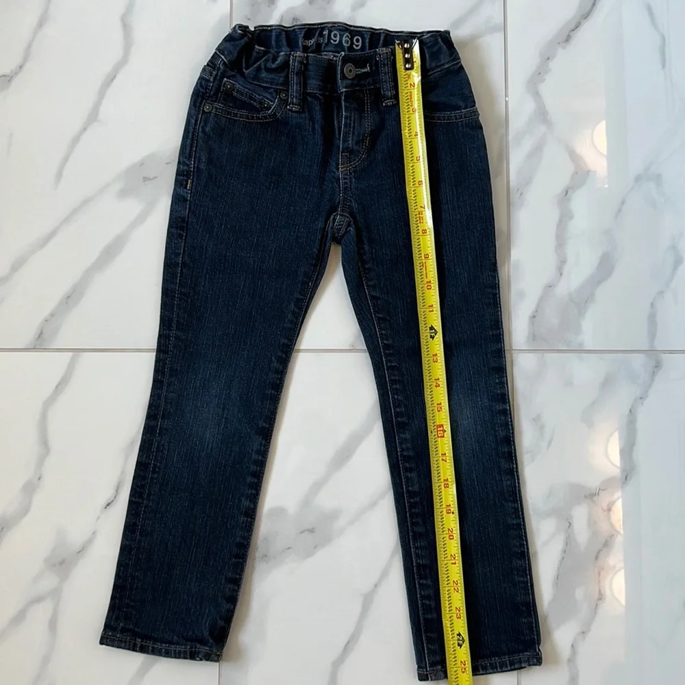 ❌ GAP Kids 1969 Skinny Dark Wash Jeans Size Girl’s 5